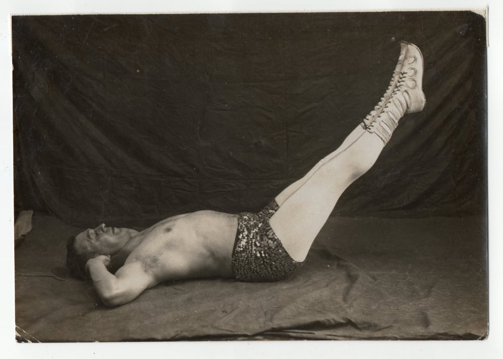 Image of Anonymous: bodybuilder Bert Harrington #2, UK ca. 1920