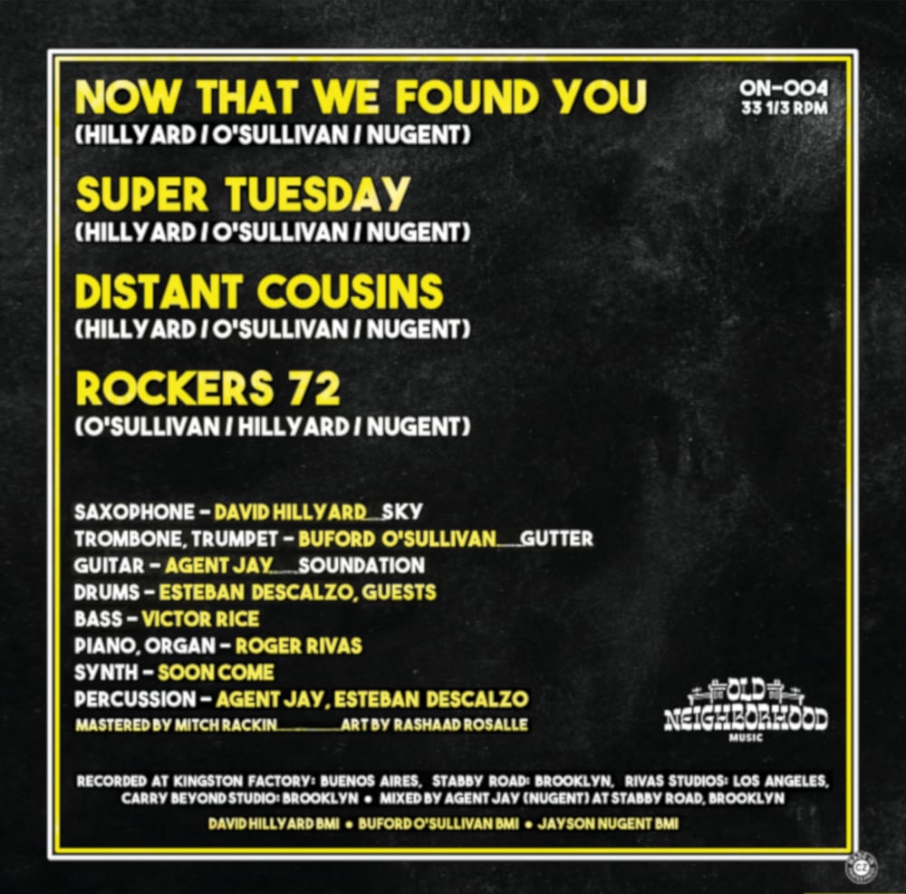***SOLD OUT*** GUTTER & SKY SOUNDATION 4-SONG 7" (ON-004)