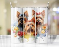 20oz Yorkshire Terrier Tumbler 2