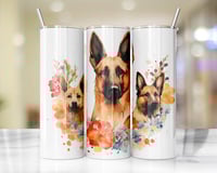 20oz German Shepard Tumbler