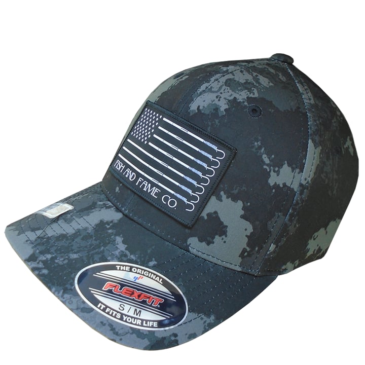 Image of TRUST BUCK BILL FLEX FIT (smoke camo)