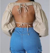 Image 3 of Ladies Open Back Top