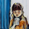 Watching / Waiting GREETING CARD