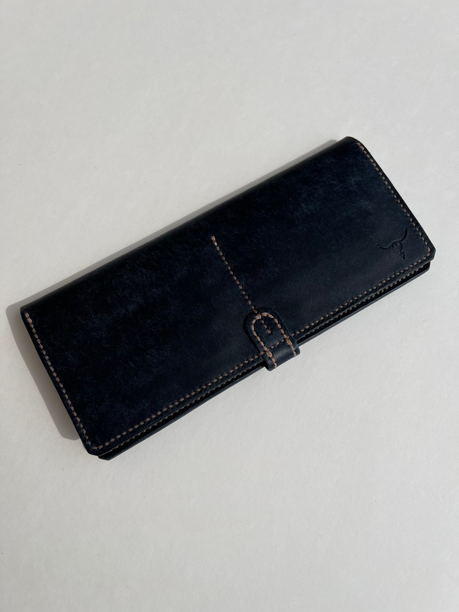 Image of Navy Pueblo Long Wallet