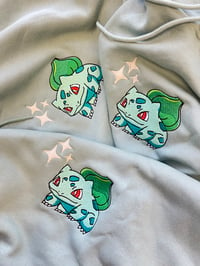 Image 1 of Bulbasaur hoodie 💚 (SAGE)