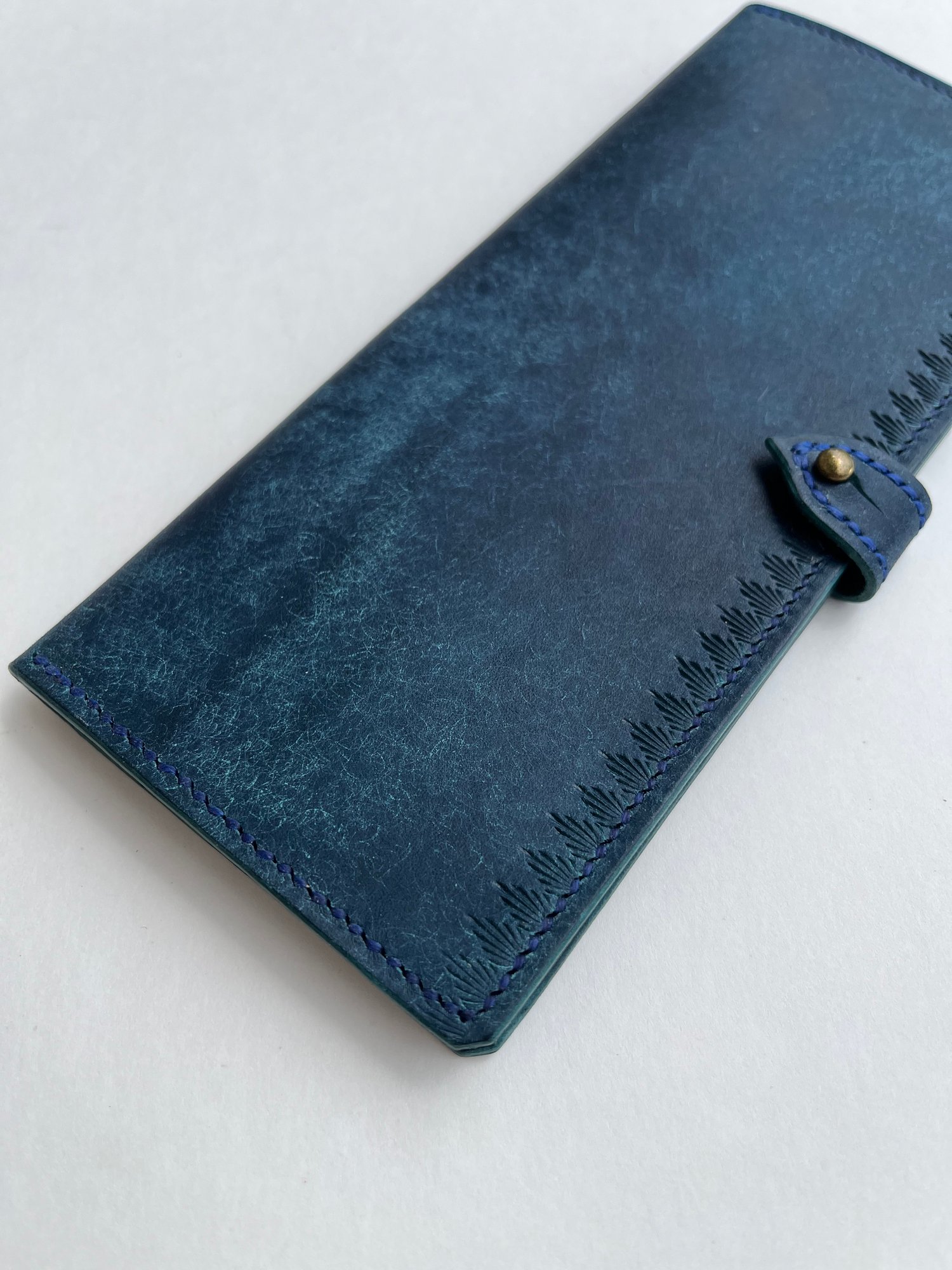 Image of Sapphire Pueblo Long Wallet 