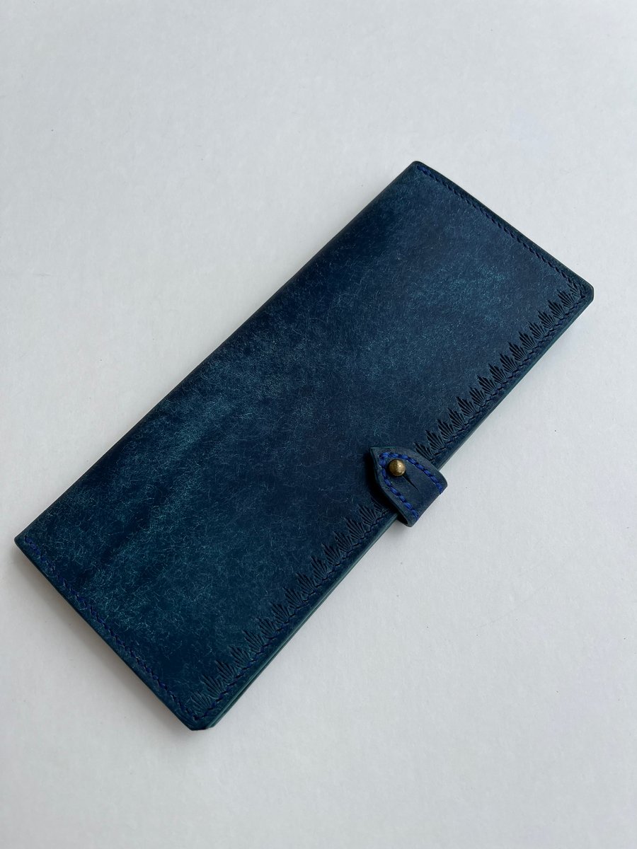 Image of Sapphire Pueblo Long Wallet 