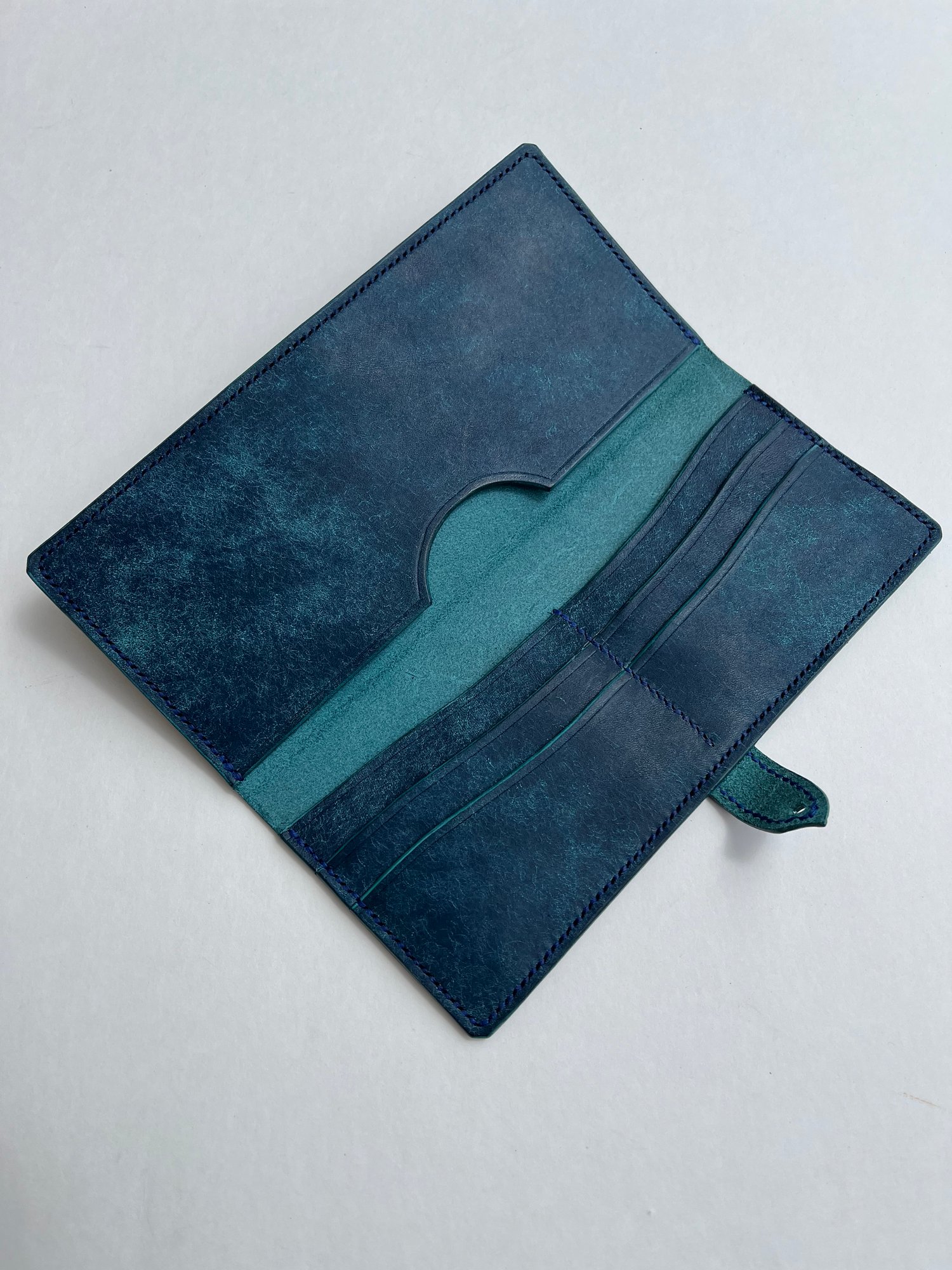 Image of Sapphire Pueblo Long Wallet 