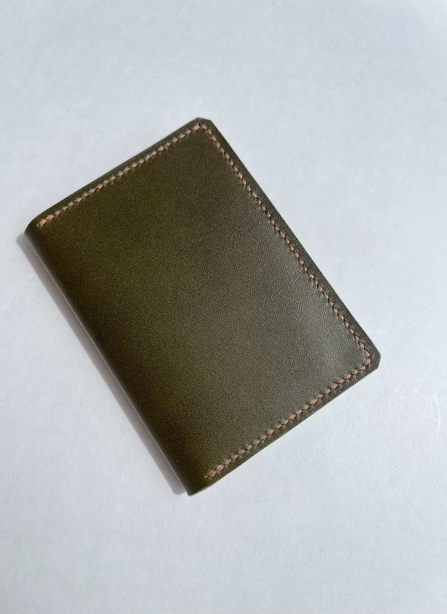 Image of Olive Buttero Vertical Cardholder 