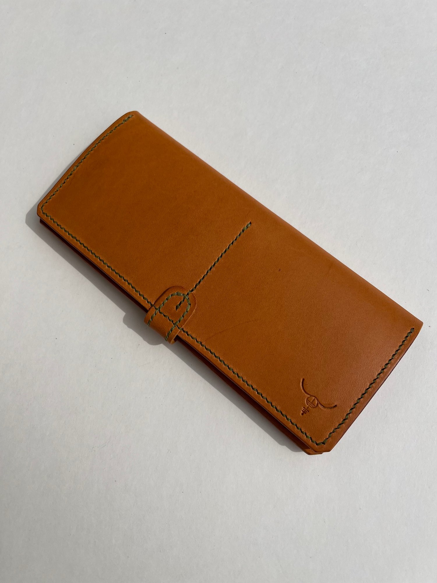 Image of Tan Vachetta Long Wallet