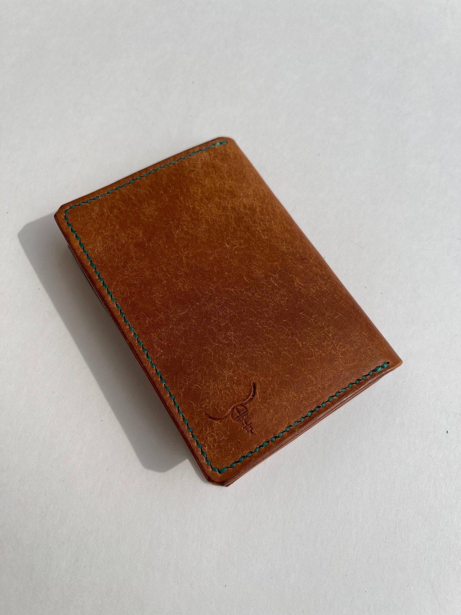Image of Cognac Pueblo Vertical Cardholder 