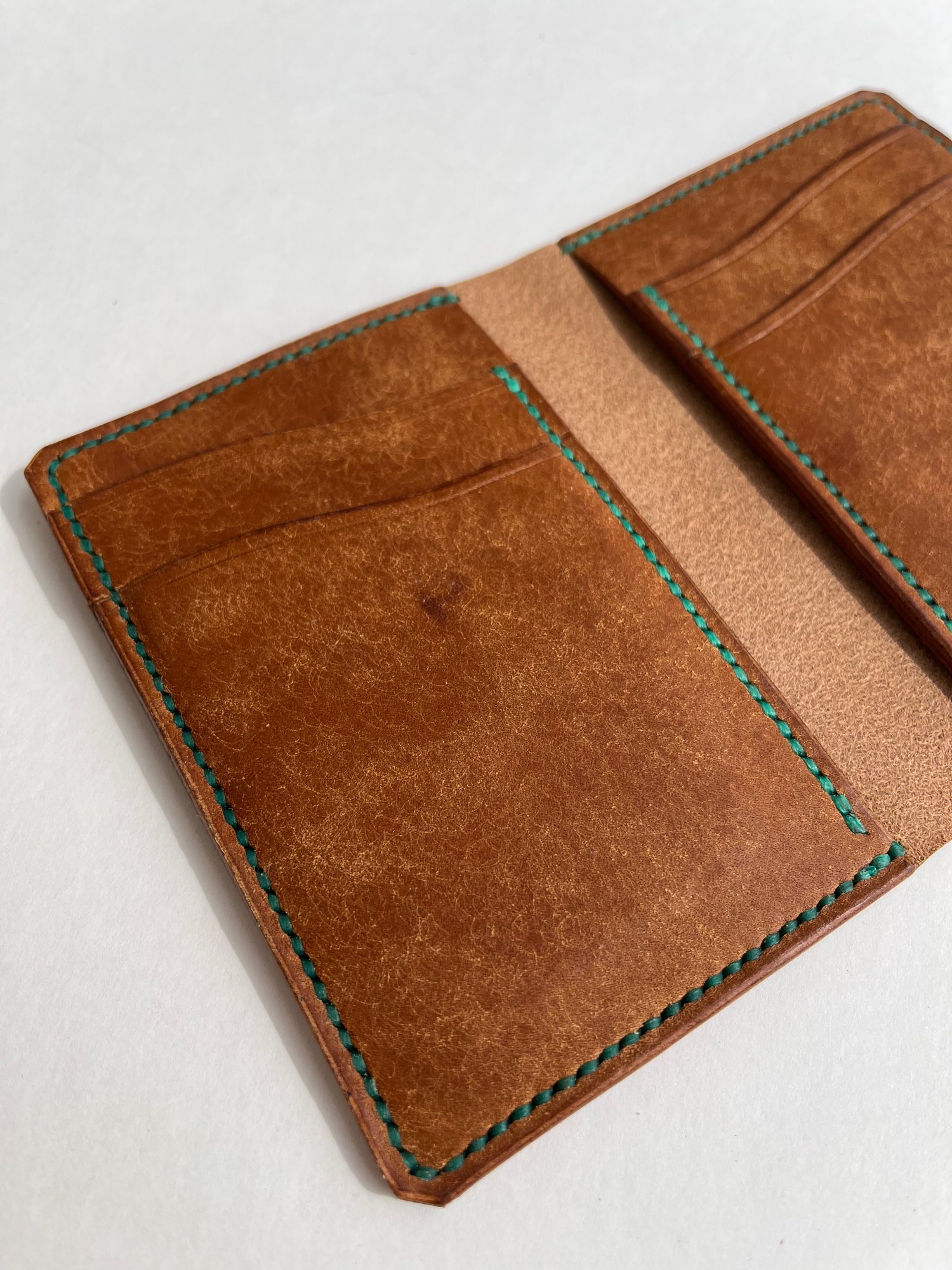 Image of Cognac Pueblo Vertical Cardholder 