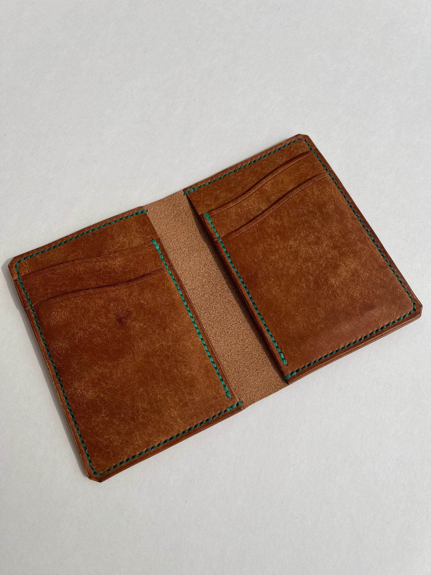 Image of Cognac Pueblo Vertical Cardholder 