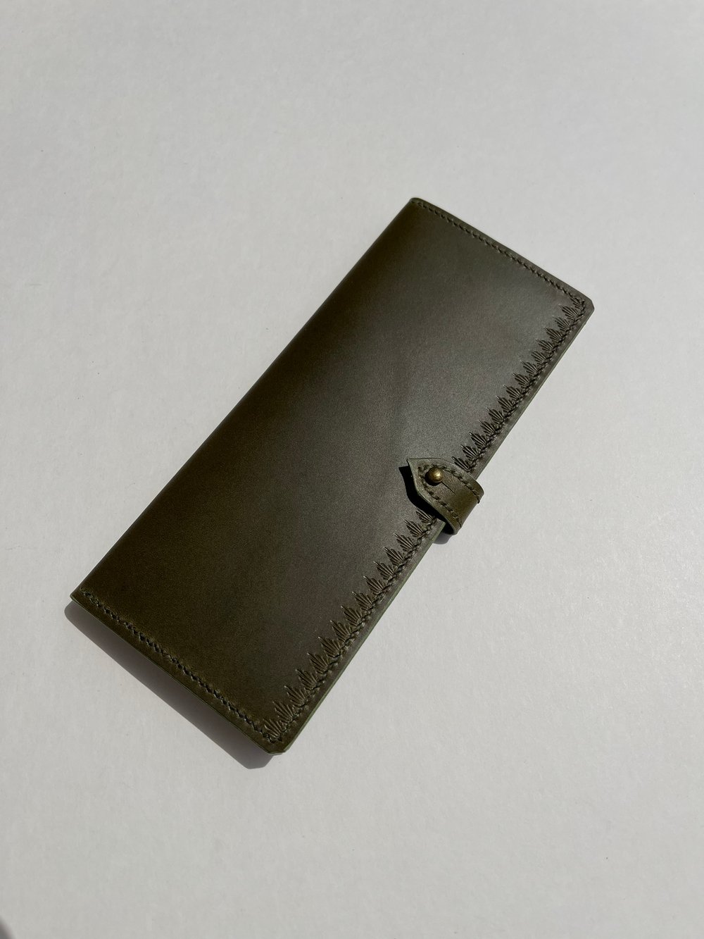 Image of Olive Buttero Long Wallet #2