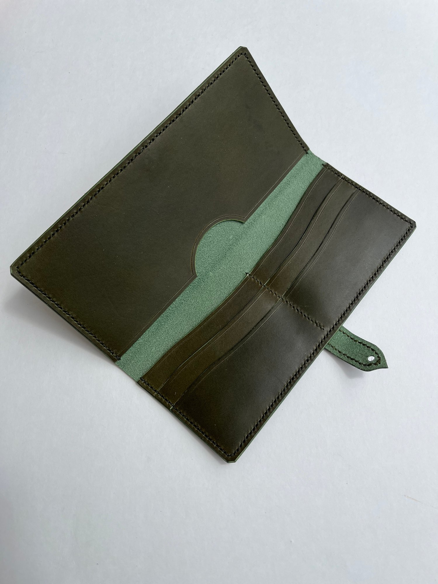 Image of Olive Buttero Long Wallet #2
