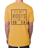 Clmt Square Tee, Antique gold