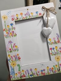 Image 3 of Hand painted photo frame