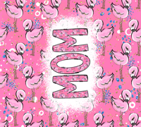 20oz Mom Flamingo Tumbler