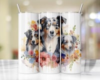 20oz Australian Shepard Tumbler 