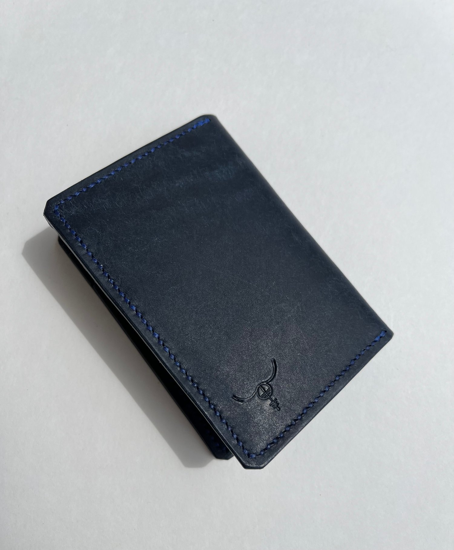 Image of Navy Pueblo Vertical Cardholder 