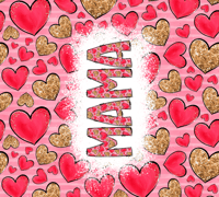 20oz Mama Heart Tumbler