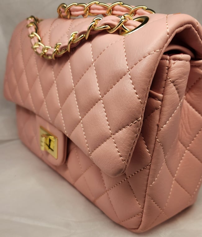 Quilted Pink CC bag