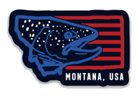 Trout USA Sticker