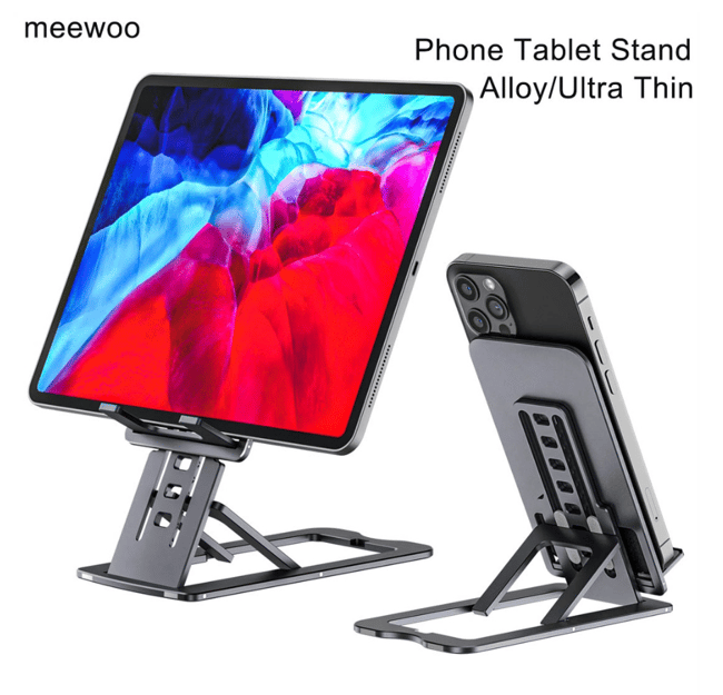 Meewoo adjustable/portable desktop, tablet, phone holder 