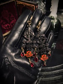 Image 2 of vampire's sigil earrings