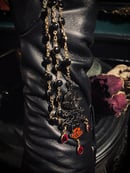 Image 2 of rosary of the vampire (black and gold)
