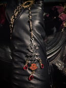 Image 3 of rosary of the vampire (black and gold)