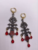 Image 3 of vampire's sigil earrings