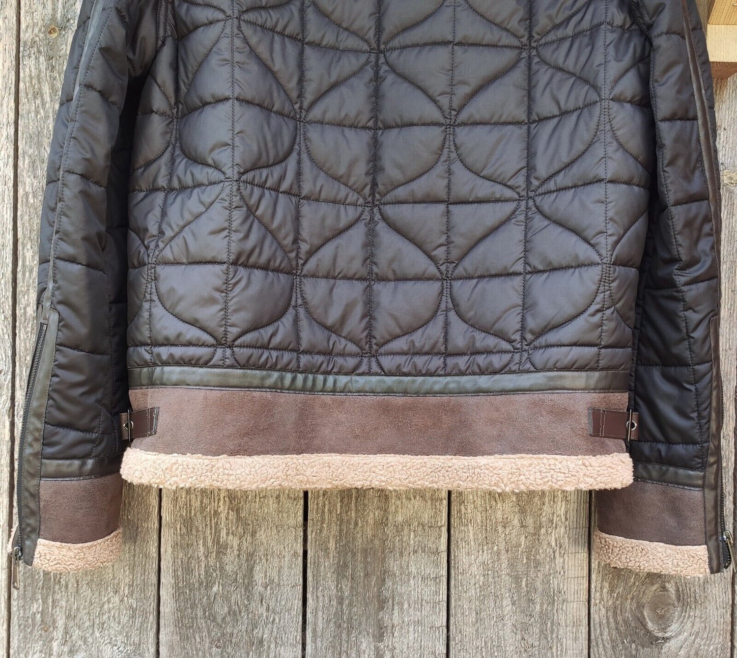 Image of Schott Bros Quilted Jacket Army Type -U Flyers Man Intermediate Size Large