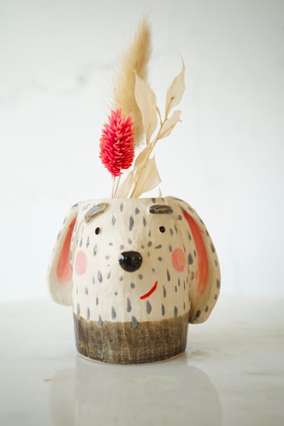 Image of Pottery mini vase