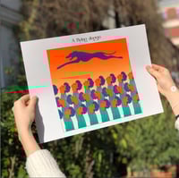 Image 1 of Risographie " A flying doggo"