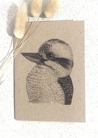 Image 1 of Greeting Card with Envelope - Keith the Kookaburra