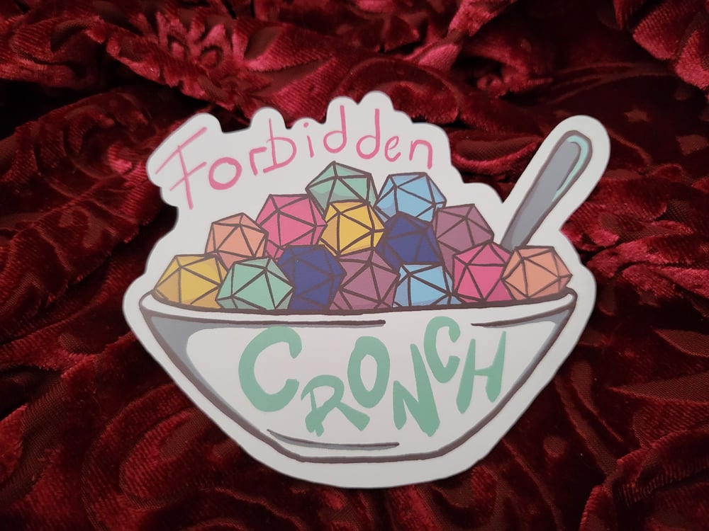 Image of Forbidden Cronch Sticker