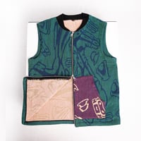 Forrest Toenae Cotton Tweed Gilet