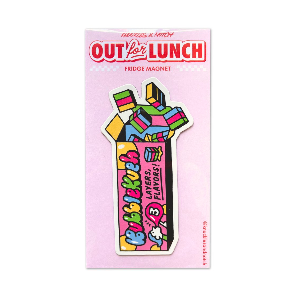 Image of Out for Lunch Fridge Magnets