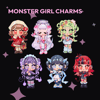 MONSTER GIRL CHARMS