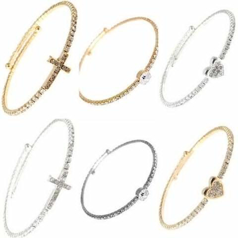 Memory Wire Bracelet Set