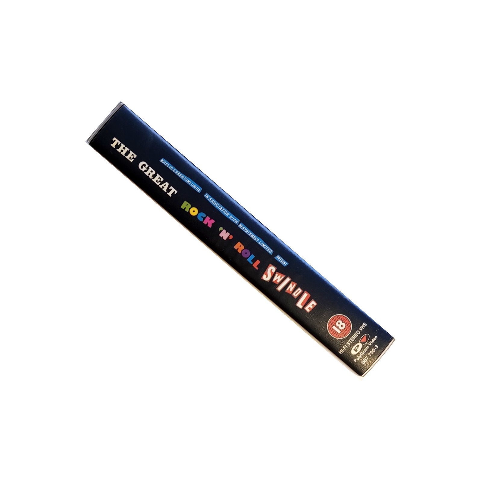 The Great Rock 'N' Roll Swindle VHS | Wolf Tapes