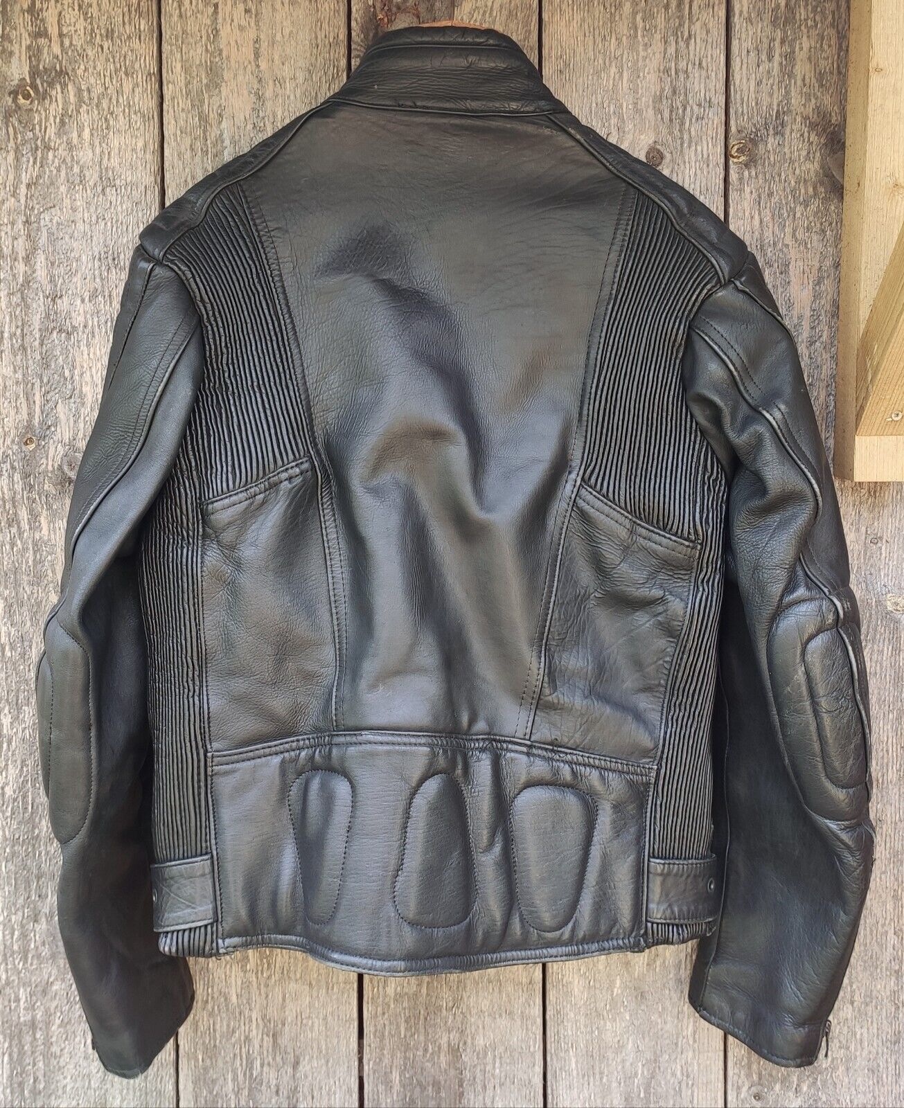 Image of Vtg Kett Leathers Cafe Racer Motorcycle Jacket Size Medium Biker/Classic/Retro