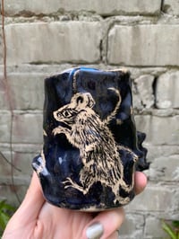 Image 1 of garbage friends stay forever mug