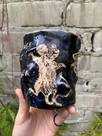 Image 3 of garbage friends stay forever mug