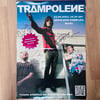 Huge signed Trampolene Berlin show poster A1 size