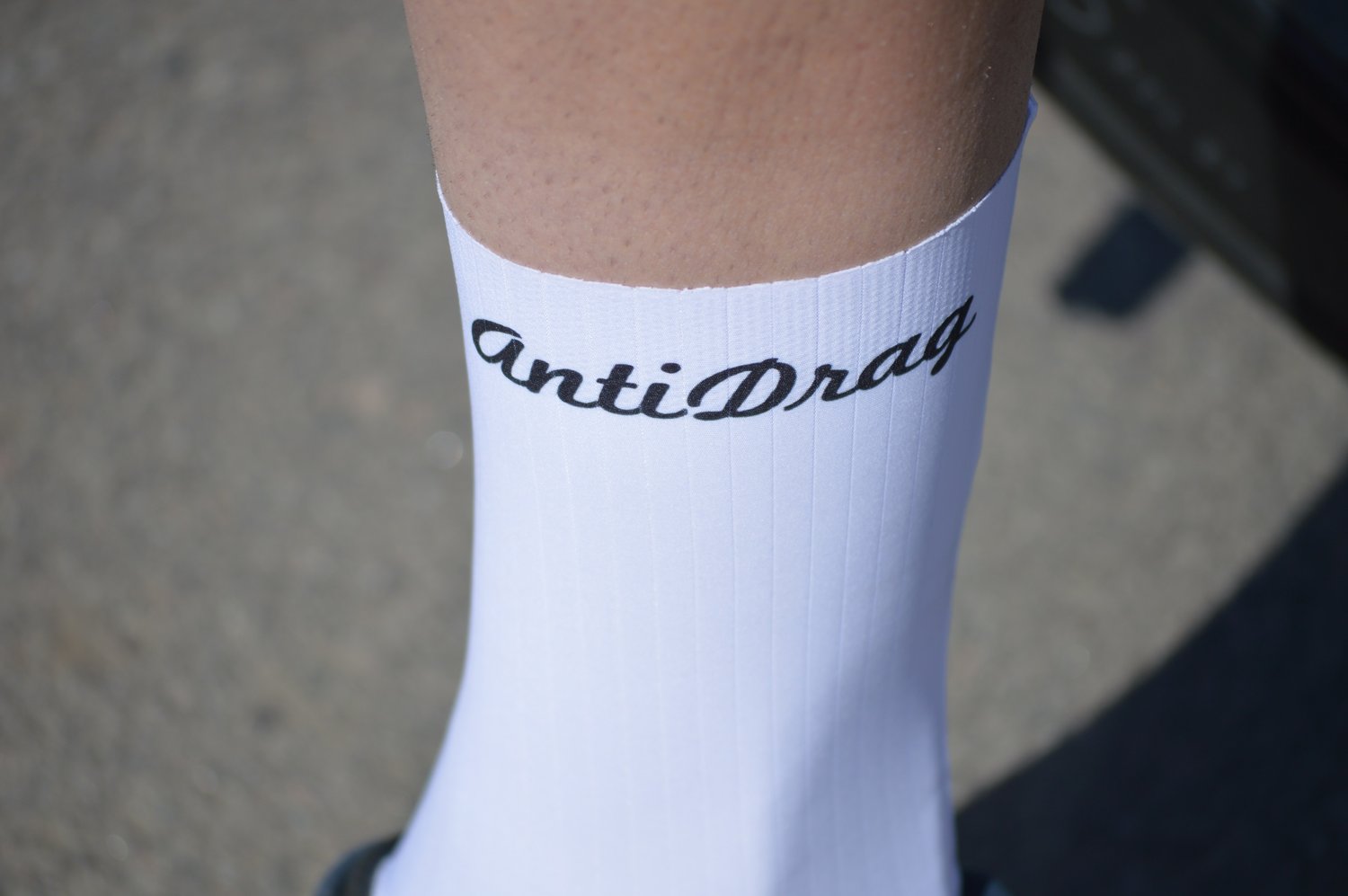 Image of The AERO Cycling Sock - White