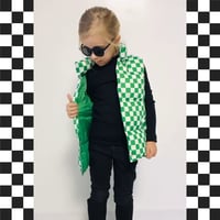 Image 8 of COAT: Checkerboard Body Warmer