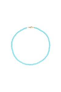 Turquoise ✤ collarino in turchese ⭑ gold or silver