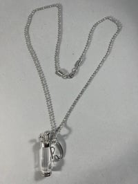 Image 1 of Swarovski crystal golf bag necklace